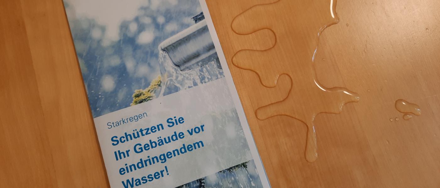 Starkregen und Eigenvorsorge