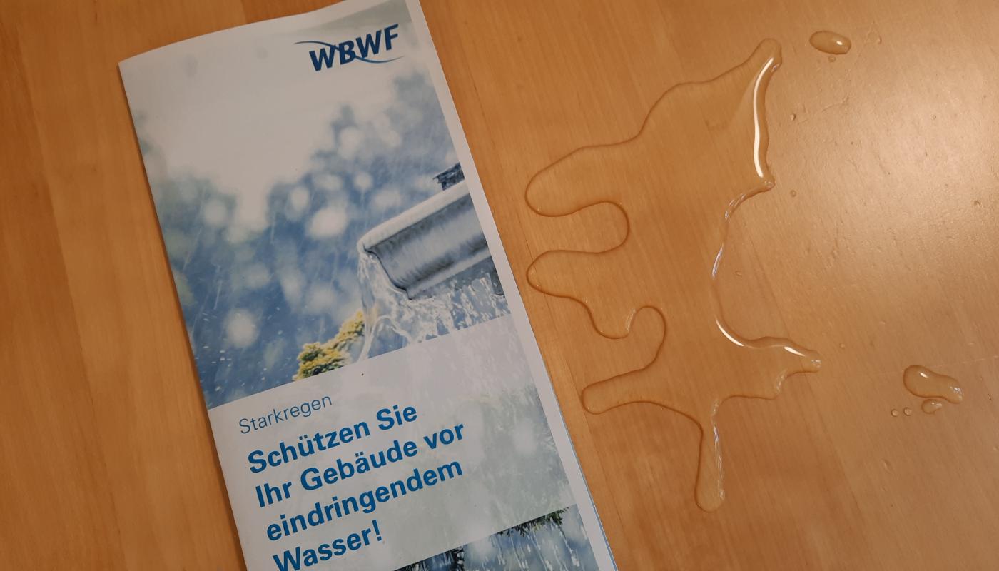 Starkregen und Eigenvorsorge 