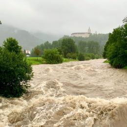 Flusshochwasser