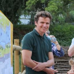 Foto von Sebastian Krieg, Betreuer der Gewässernachbarschaft LK Reutlingen