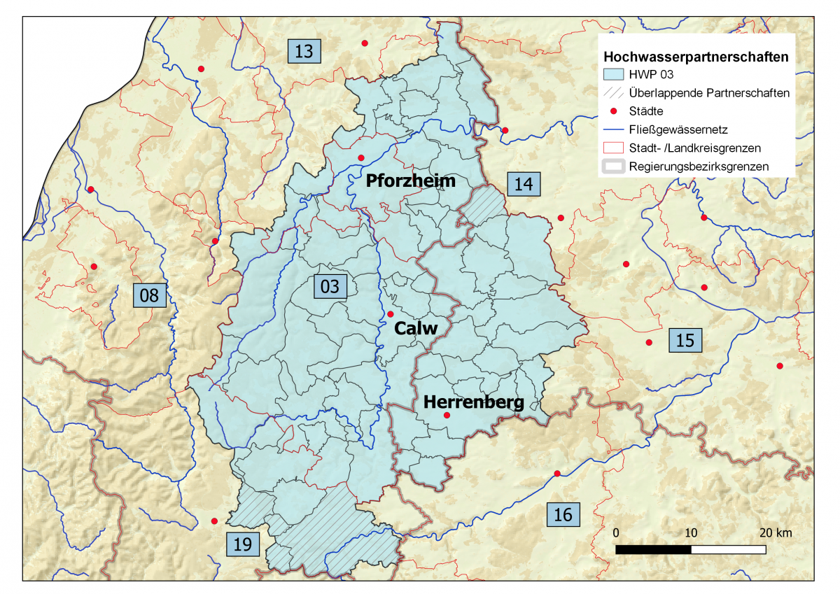 Einzugsgebiet Enz/Nagold/Würm