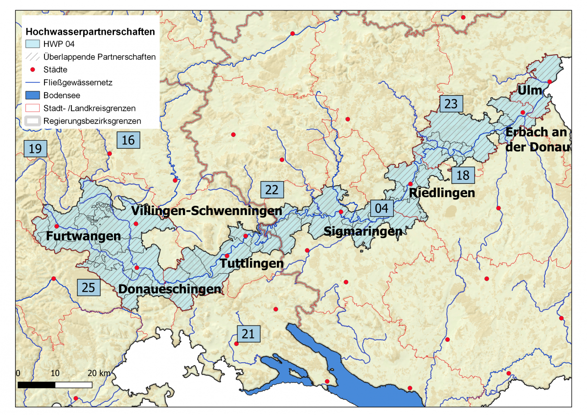 Einzugsgebiet Einzugsgebiet Donau
