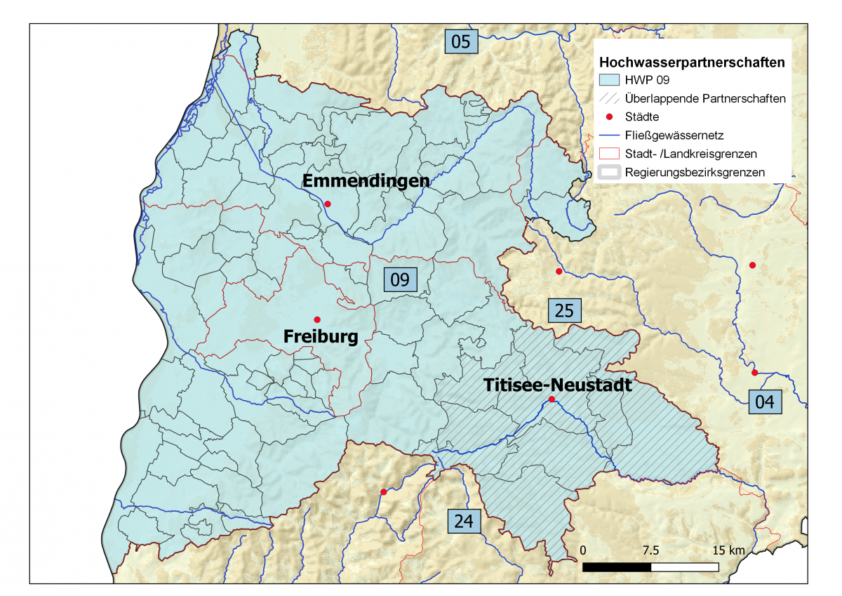 Einzugsgebiet Dreisam/Elz