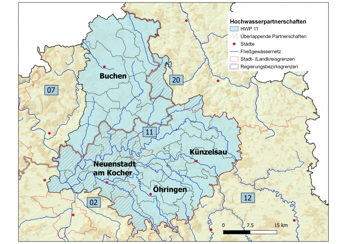 Einzugsgebiet Unterer Kocher/Jagst