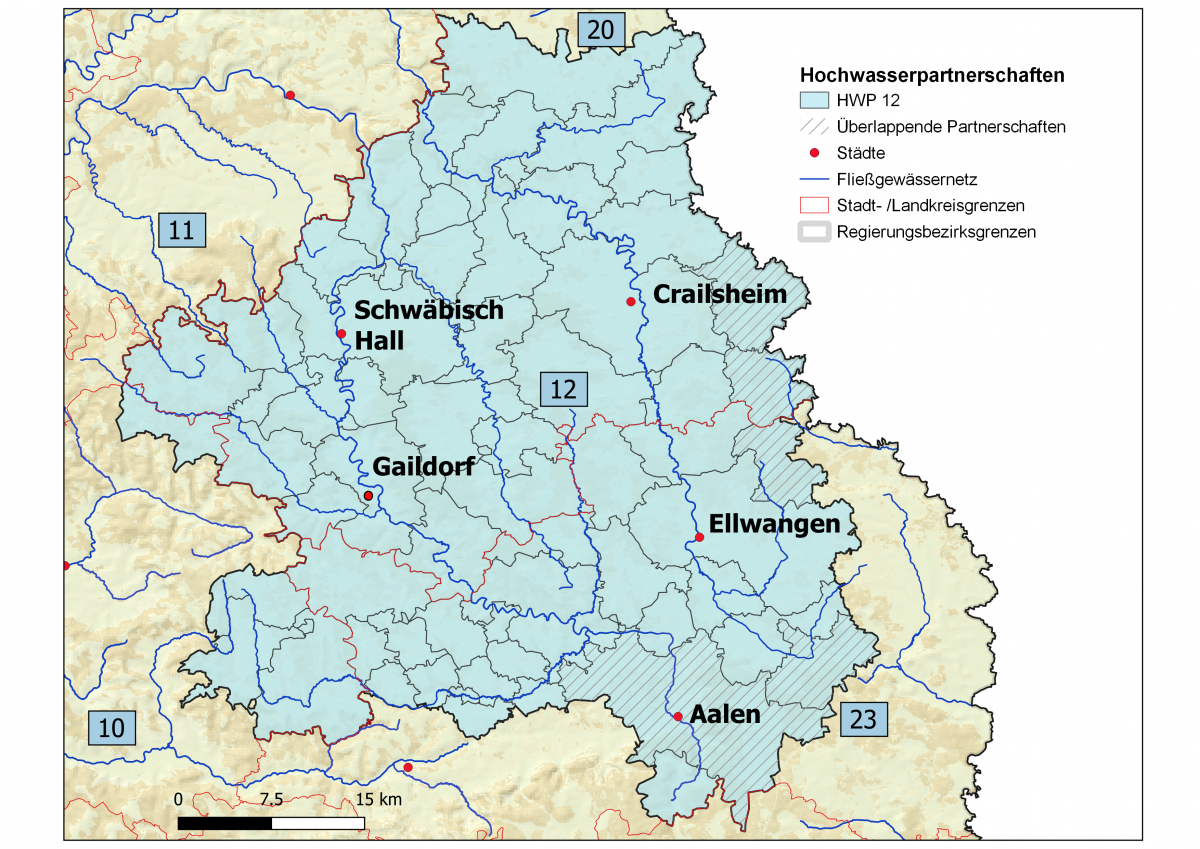 Einzugsgebiet Oberer Kocher/Jagst