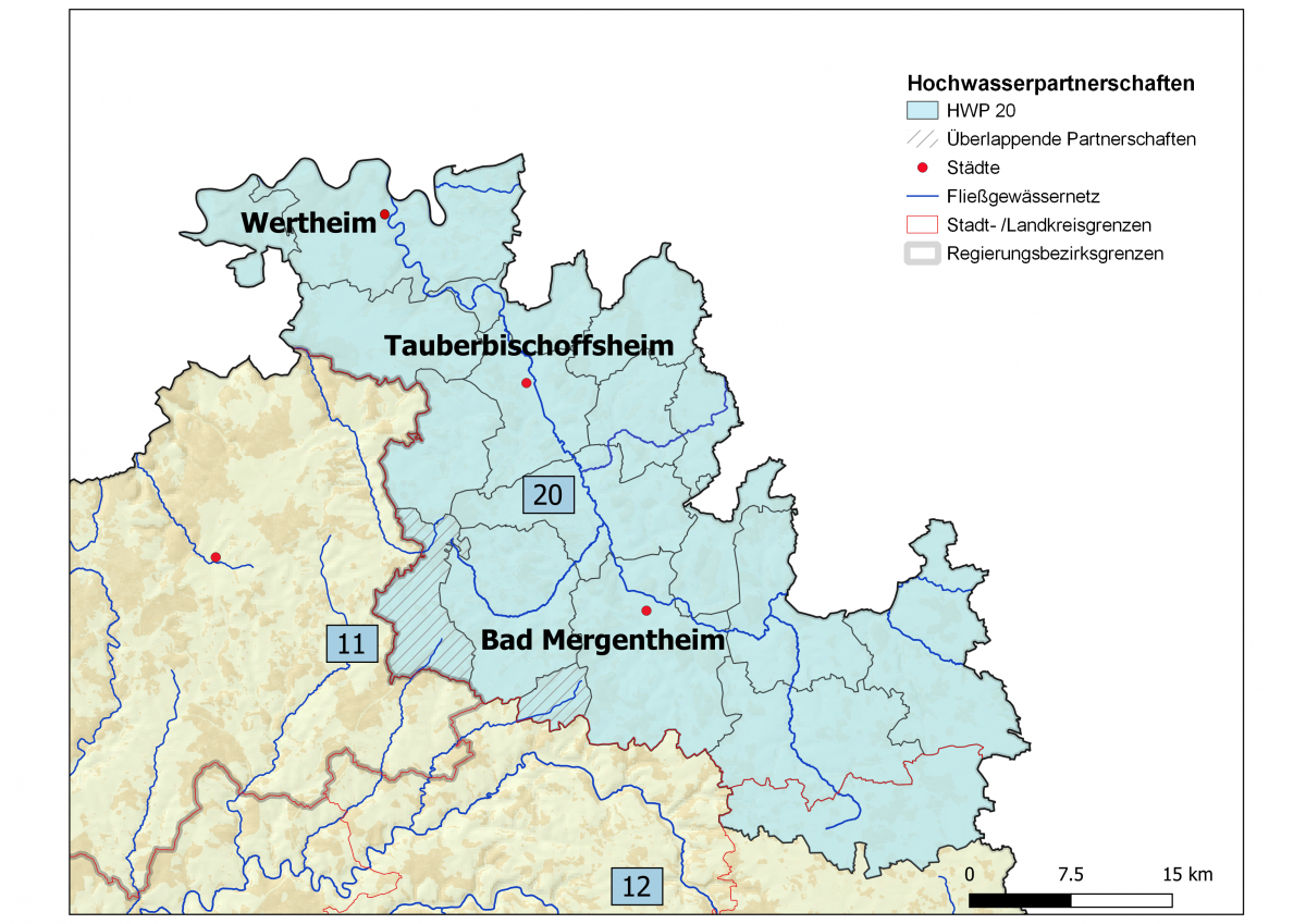 Einzugsgebiet Main/Tauber