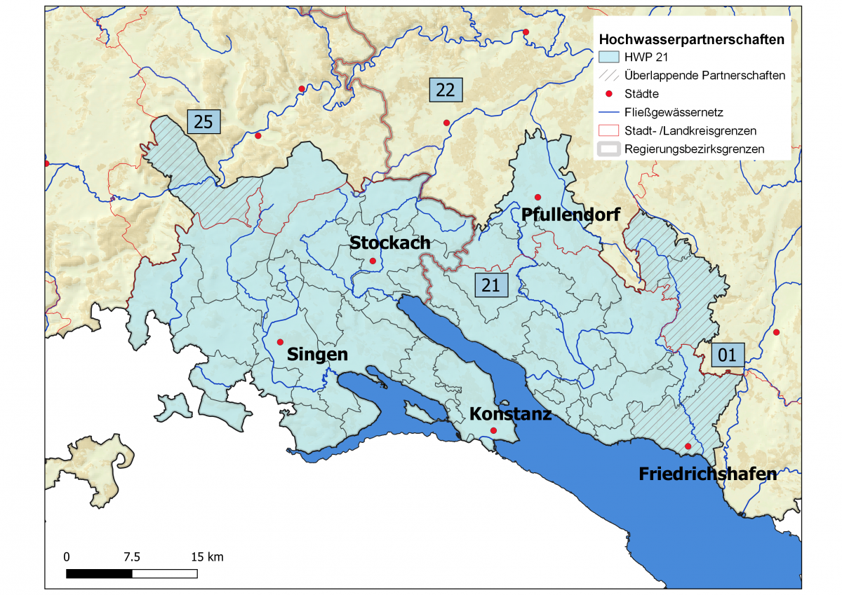 Einzugsgebiet Bodensee/Hegau