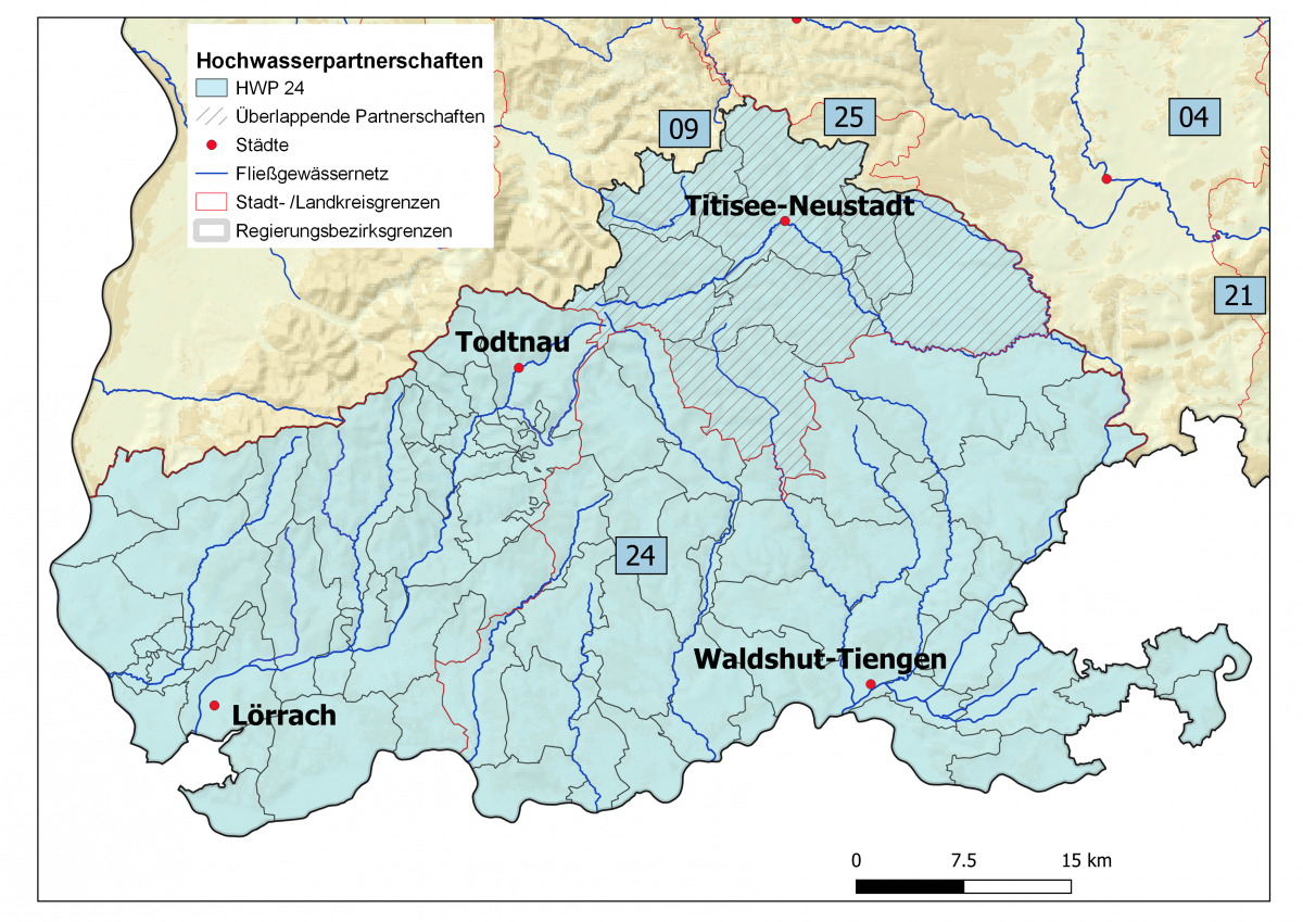 Einzugsgebiet Hochrhein