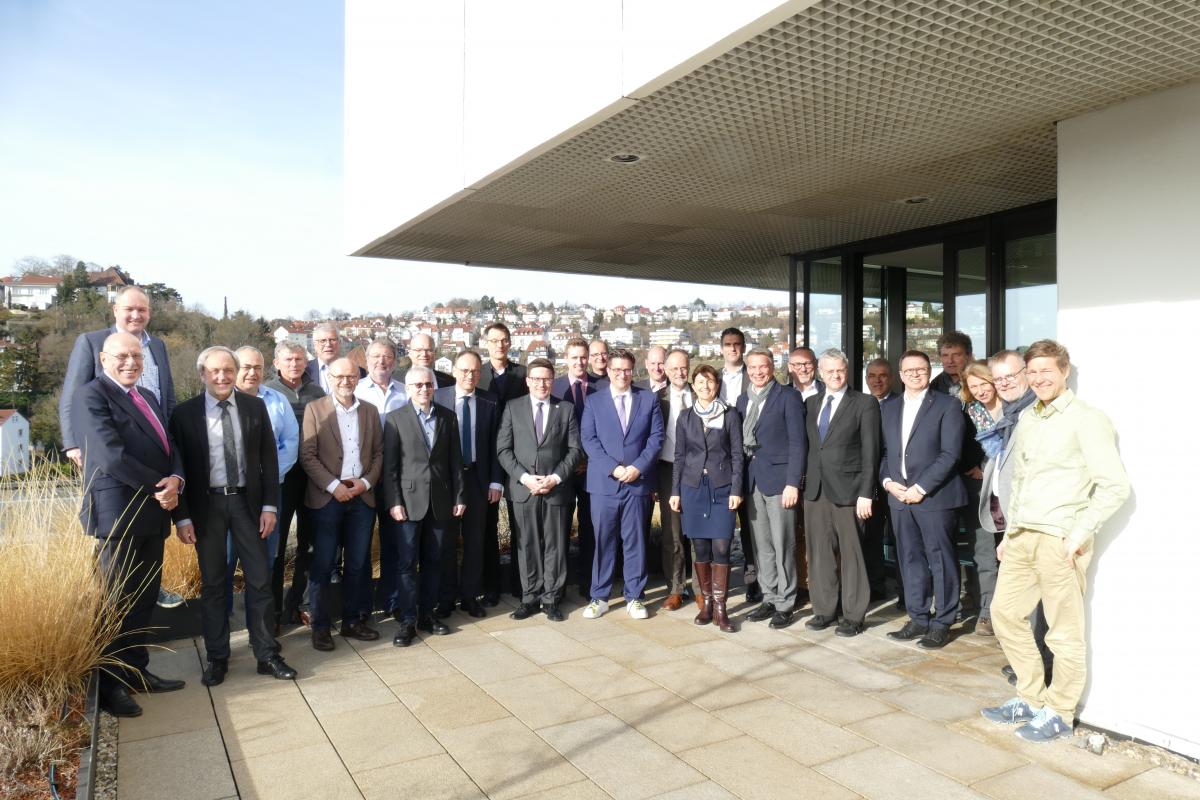 Moderatoren und Moderatorinnen der Hochwasserpartnerschaften 2020